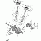 WOLVERINE X2 EPS  (YXE85WPAMS) Коленчатый вал и Поршень
