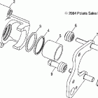 R05RB63AA RANGER TM Передний суппорт