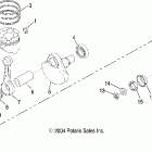 R05RB50AA RANGER 2X4,4X4,6X6 Коленвал и поршни