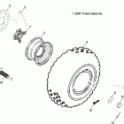 R05RB50AA RANGER 2X4,4X4,6X6 Переднее колесо