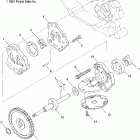 R05RB50AA RANGER 2X4,4X4,6X6 Масляный насос