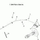 R05RB50AA RANGER 2X4,4X4,6X6 Park brake (2x4)(4x4)