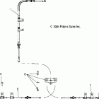 R05RB63AA RANGER TM Park brake lock cables