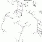 R05RB50AA RANGER 2X4,4X4,6X6 Cab frame