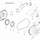 R05RB50AA RANGER 2X4,4X4,6X6 Кожух сцепления