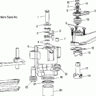 R05RB50AA RANGER 2X4,4X4,6X6 Rear brake calipers (6x6)