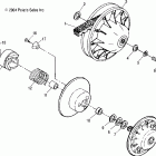 R05RB50AA RANGER 2X4,4X4,6X6 Привод сцепления