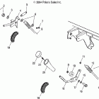 R05RB63AA RANGER TM Gear selector / differential lock