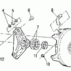 R05RB50AA RANGER 2X4,4X4,6X6 Муфта сцепления