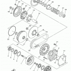 VIKING EPS (YXM70VPALG) Сцепление