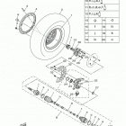 YXZ1000R EPS SS SE  (YXZ10YESJW) Переднее колесо 2