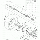 VIKING EPS (YXM70VPALG) Заднее колесо 2