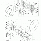 VIKING EPS (YXM70VPALG) Передний суппорт