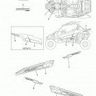 YXZ100R EPS SS  (YXZ10YEXJD) Наклейки