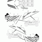WOLVERINE X4 SPECIAL EDITION  (YXF85WPSJS) Наклейки