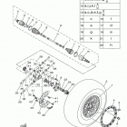YXZ1000R EPS SS SE  (YXZ10YESJW) Переднее колесо