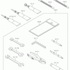 JET SKI STX-15F (JT1500AKF) Owner's tools