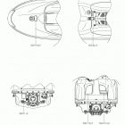 JET SKI SX-R (JS1500AKF) Лейбл предостережения