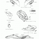 JET SKI ULTRA 310LX (JT1500MKF) Наклейки