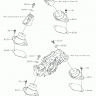 JET SKI STX-15F (JT1500AKF) Крепление двигателя