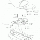 JET SKI ULTRA 310X (JT1500PKF) Сиденье
