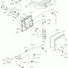 JET SKI SX-R (JS1500AKF) Впускной глушитель