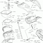JET SKI ULTRA 310X (JT1500PKF) Hull front fittings