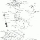 JET SKI ULTRA 310X (JT1500LKF) Hull rear fittings