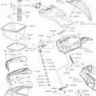 JET SKI ULTRA 310X (JT1500LKF) Hull front fittings