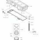 JET SKI STX-15F (JT1500AKF) Цилиндр(ы) /  поршень