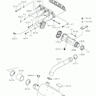 JET SKI SX-R (JS1500AKF) Глушитель