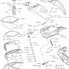 JET SKI ULTRA 310R (JT1500NKF) Hull front fittings