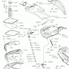 JET SKI ULTRA LX Hull front fittings