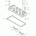 JET SKI SX-R Крышка головки цилиндров