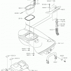 JET SKI STX-15F (JT1500AGF) Hull rear fittings