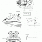 JET SKI ULTRA 310X (JT1500PHF) Лейбл предостережения