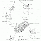 JET SKI ULTRA 310R Крепление двигателя
