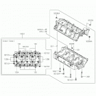 JET SKI STX-15F (JT1500AGF) Картер двигателя
