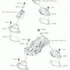 JET SKI ULTRA LX Крепление двигателя