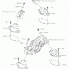 JET SKI ULTRA LX Крепление двигателя