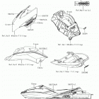 JET SKI ULTRA 310R (JT1500NHF) Decals(nhf)