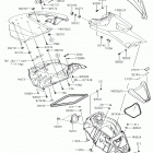 JET SKI ULTRA 310R (JT1500NHF) Hull middle fittings