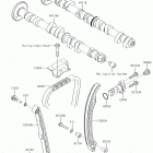 JET SKI ULTRA 310LX Распредвал(ы)  /  натяжитель