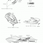 JET SKI ULTRA 310X (JT1500PHF) Decals(pgf)