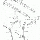 JET SKI ULTRA 310X (JT1500PHF) Распредвал(ы)  /  натяжитель
