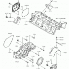 JET SKI SX-R Крышки двигателя
