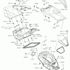 JET SKI ULTRA LX (JT1500KHF) Hull middle fittings