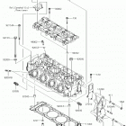 JET SKI ULTRA 310X (JT1500PHF) Головка цилиндров