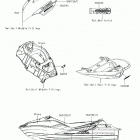 JET SKI ULTRA 310X (JT1500PHF) Decals(phf)