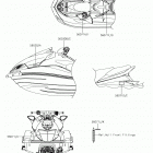 JET SKI ULTRA LX Лейбл предостережения